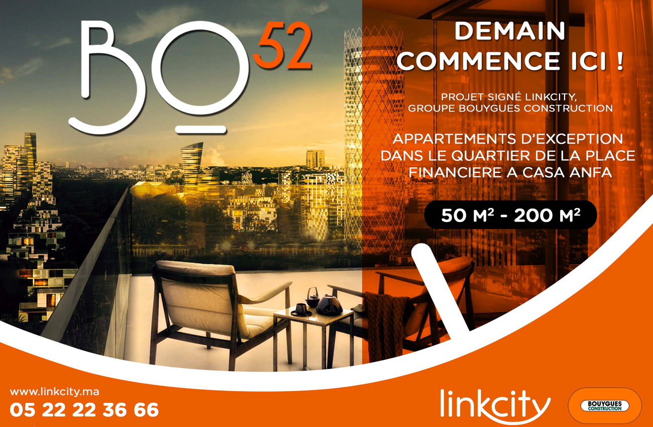 Linkcity lance la commercialisation du projet BO52 situé dans le quartier de la place financière